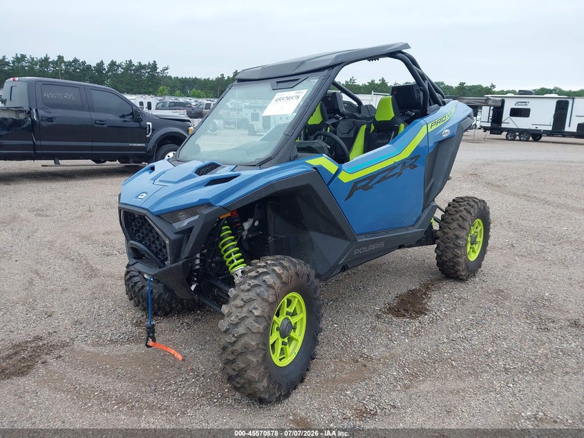 2025 Polaris Rzr VIN 3NSXPD92XSG133397 IAAI salvage auction — RIGHT FRONT, Reg Card (Minnesota), sold $15,900 on 2026-08-19 (photo 2)