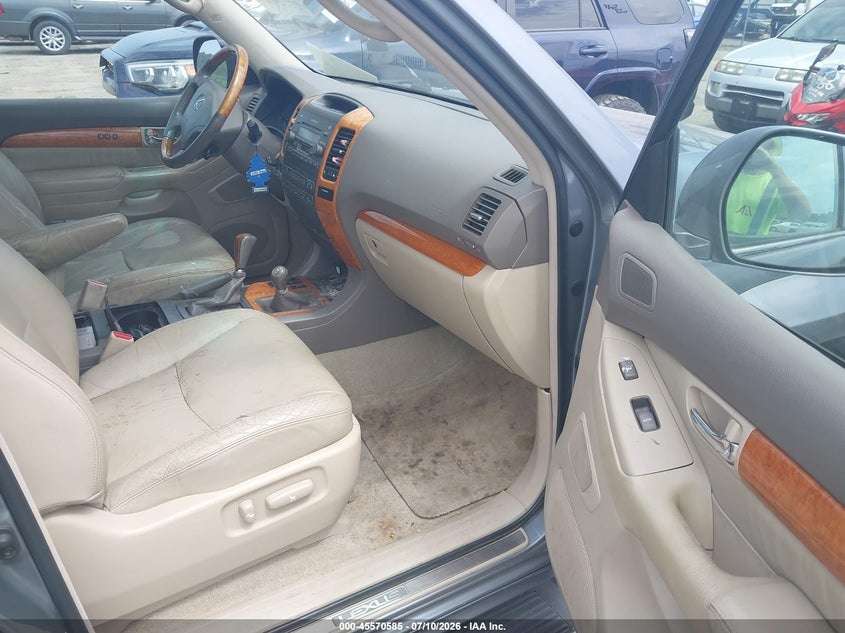 2003 Lexus Gx 470 VIN JTJBT20X430007494 IAAI salvage auction — NORMAL WEAR, Clear - Public Restricted (Oklahoma), sold $25 on 2026-07-21 (photo 5)