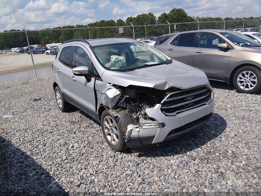 2020 Ford Ecosport VIN MAJ3S2GE9LC315036 IAAI salvage auction — FRONT END, Salvage (Idaho), sold $1,000 on 2026-07-31 (photo 1)