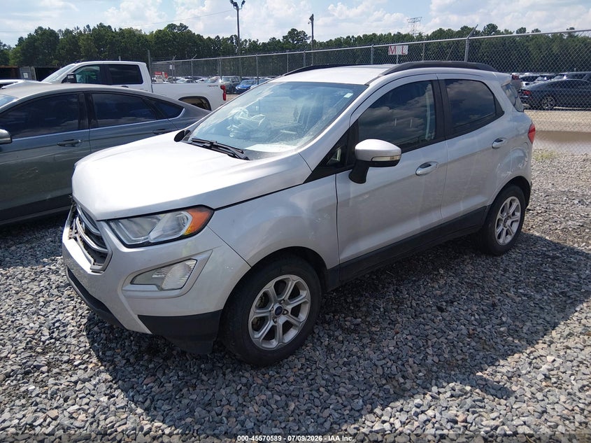 2020 Ford Ecosport VIN MAJ3S2GE9LC315036 IAAI salvage auction — FRONT END, Salvage (Idaho), sold $1,000 on 2026-07-31 (photo 2)