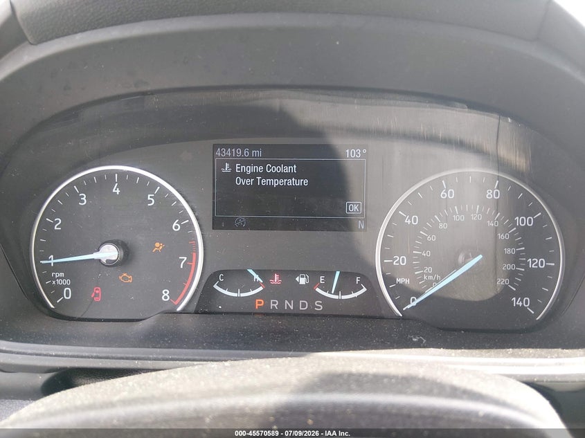 2020 Ford Ecosport VIN MAJ3S2GE9LC315036 IAAI salvage auction — FRONT END, Salvage (Idaho), sold $1,000 on 2026-07-31 (photo 7)