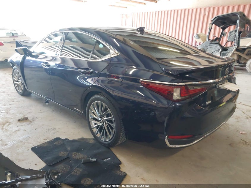 2022 Lexus ES VIN 58AFA1C14NU019057 IAAI salvage auction — FRONT END, Salvage (Tennessee), sold $7,600 on 2026-08-26 (photo 3)