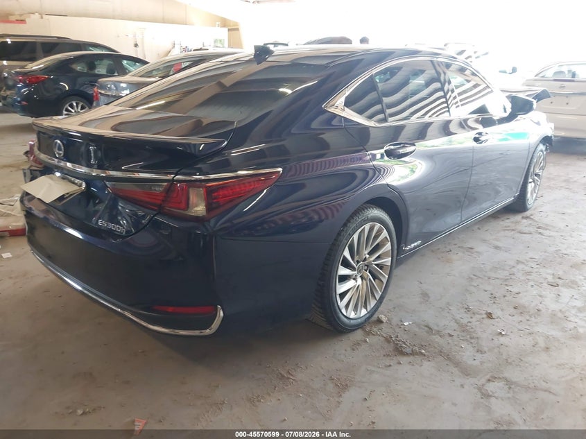 2022 Lexus ES VIN 58AFA1C14NU019057 IAAI salvage auction — FRONT END, Salvage (Tennessee), sold $7,600 on 2026-08-26 (photo 4)