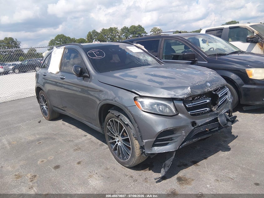 2016 Mercedes-benz Glc VIN WDC0G4JB5GF105377 IAAI salvage auction — ALL OVER, Salvage Title, sold $25 on 2026-07-22 (photo 1)