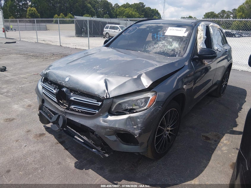 2016 Mercedes-benz Glc VIN WDC0G4JB5GF105377 IAAI salvage auction — ALL OVER, Salvage Title, sold $25 on 2026-07-22 (photo 2)