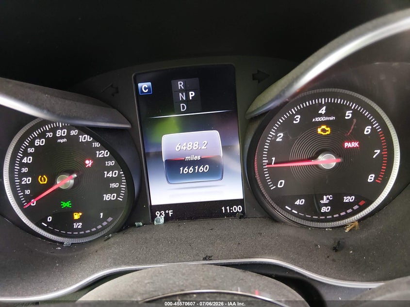 2016 Mercedes-benz Glc VIN WDC0G4JB5GF105377 IAAI salvage auction — ALL OVER, Salvage Title, sold $25 on 2026-07-22 (photo 7)