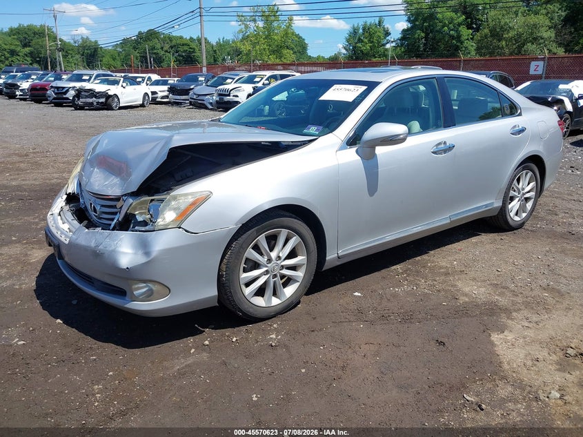 2012 Lexus ES VIN JTHBK1EG6C2478865 IAAI salvage auction — FRONT END, Salvage (Idaho), sold $50 on 2026-07-29 (photo 2)