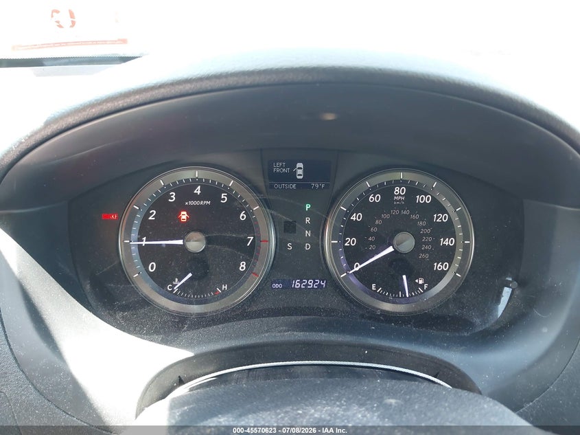 2012 Lexus ES VIN JTHBK1EG6C2478865 IAAI salvage auction — FRONT END, Salvage (Idaho), sold $50 on 2026-07-29 (photo 7)