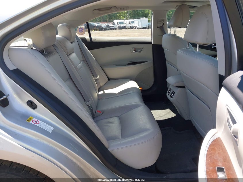 2012 Lexus ES VIN JTHBK1EG6C2478865 IAAI salvage auction — FRONT END, Salvage (Idaho), sold $50 on 2026-07-29 (photo 8)