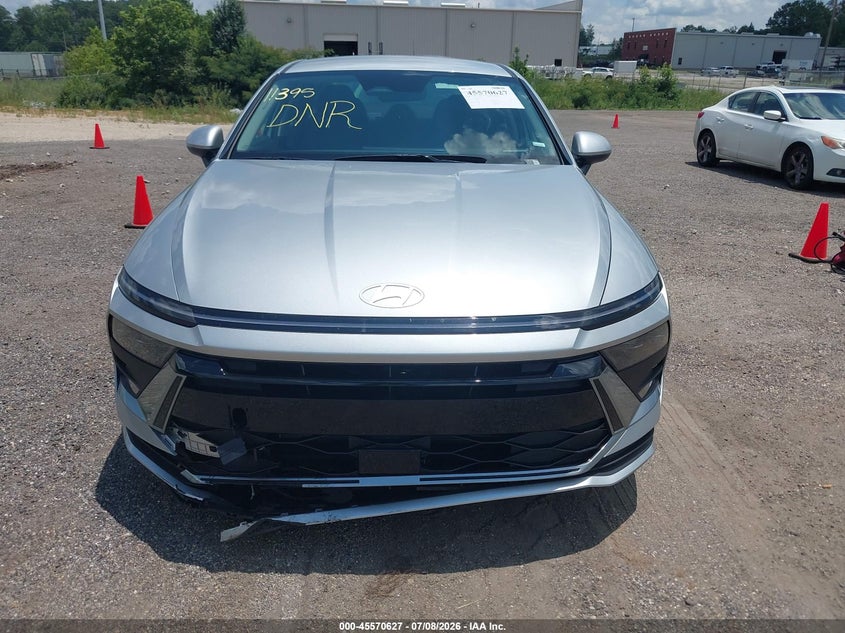 2026 Hyundai Sonata VIN KMHL24JJ3TA163385 IAAI salvage auction — FRONT END, Salvage Title, sold $16,200 on 2026-07-15 (photo 6)