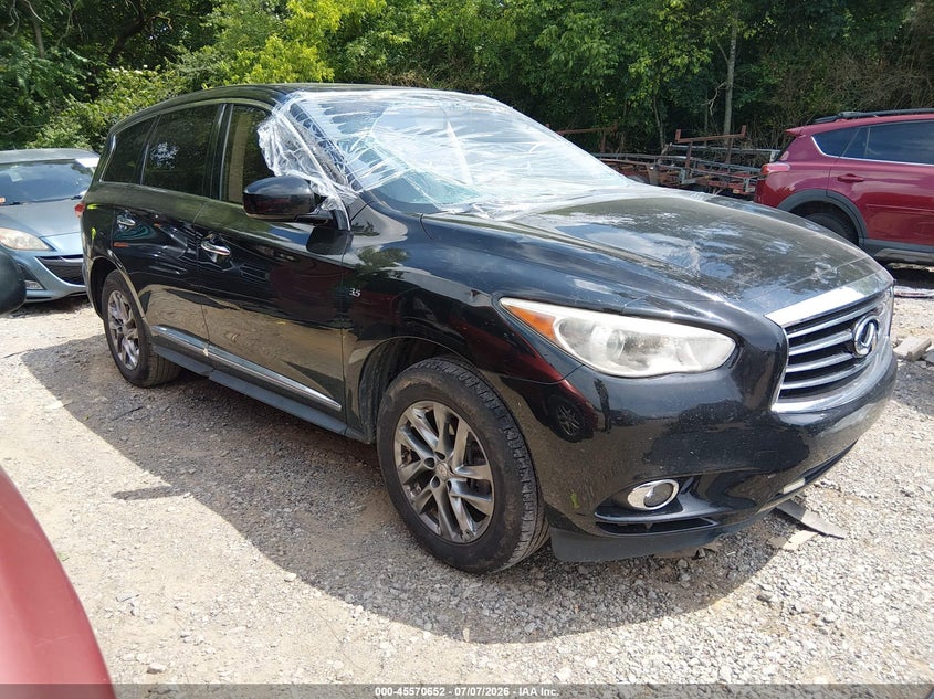 2015 Infiniti Qx60 VIN 5N1AL0MM6FC518545 IAAI salvage auction — FRONT END, Salvage Title, sold $775 on 2026-07-23 (photo 1)