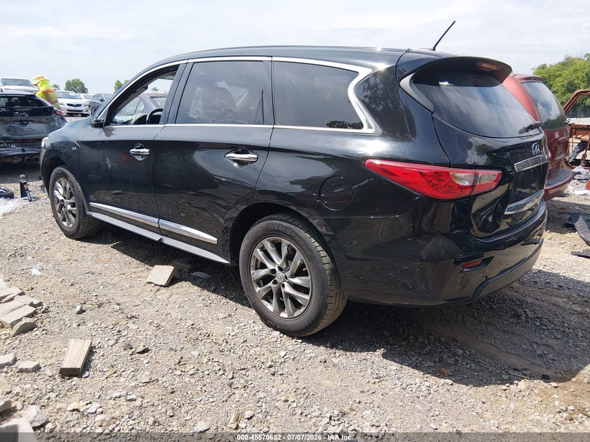 2015 Infiniti Qx60 VIN 5N1AL0MM6FC518545 IAAI salvage auction — FRONT END, Salvage Title, sold $775 on 2026-07-23 (photo 3)