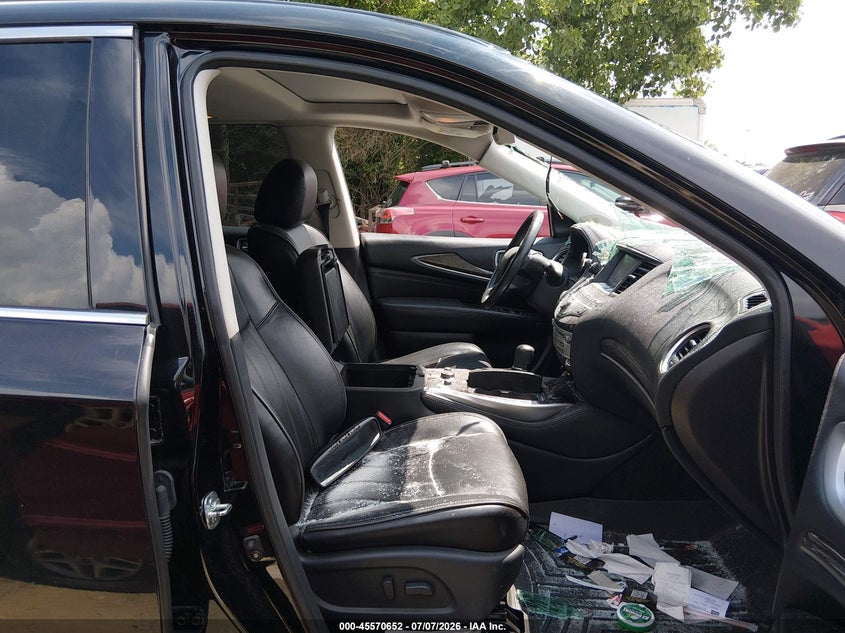 2015 Infiniti Qx60 VIN 5N1AL0MM6FC518545 IAAI salvage auction — FRONT END, Salvage Title, sold $775 on 2026-07-23 (photo 5)