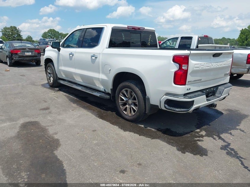 2022 Chevrolet Silverado 1500 VIN 3GCUYHED8NG116523 IAAI salvage auction — NORMAL WEAR, Repossession Paperwork (Georgia), sold $9,000 on 2026-07-29 (photo 3)