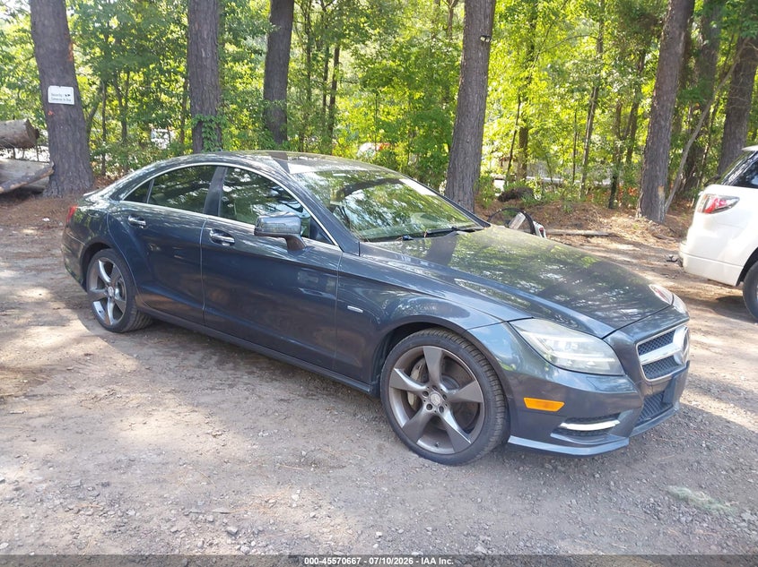 2012 Mercedes-benz Cls-klasse VIN WDDLJ7DB8CA008074 IAAI salvage auction — NORMAL WEAR, Clear (Virginia), sold $1,600 on 2026-07-14 (photo 1)