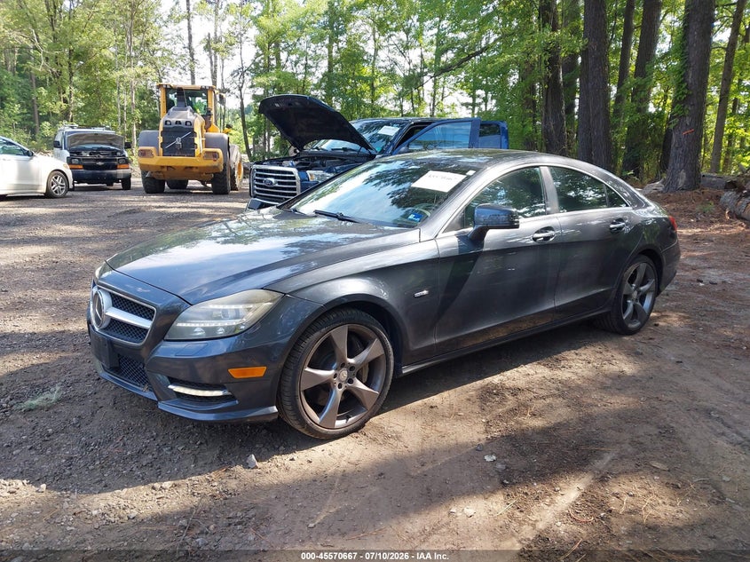 2012 Mercedes-benz Cls-klasse VIN WDDLJ7DB8CA008074 IAAI salvage auction — NORMAL WEAR, Clear (Virginia), sold $1,600 on 2026-07-14 (photo 2)