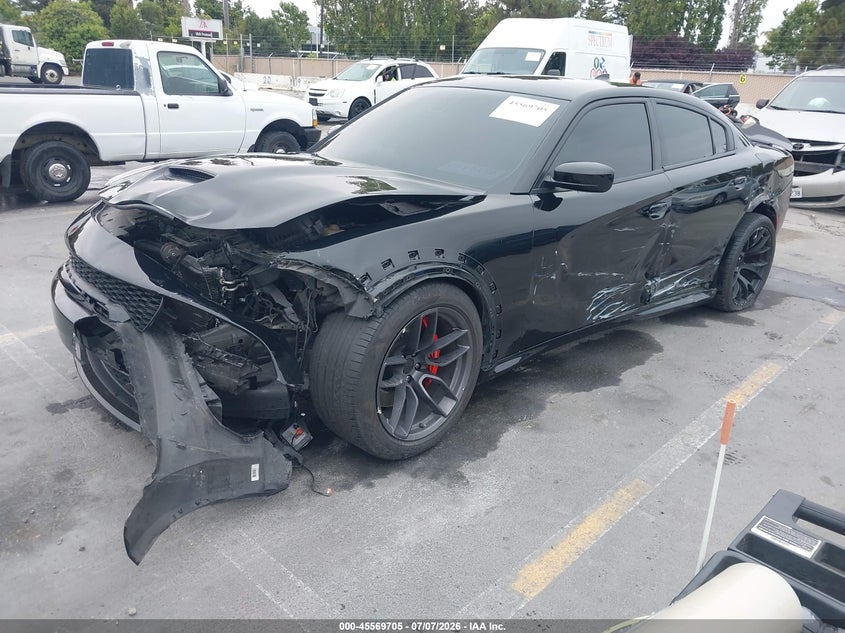2020 Dodge Charger VIN 2C3CDXGJXLH111538 IAAI salvage auction — FRONT END, Salvage Title, sold $11,900 on 2026-07-29 (photo 2)
