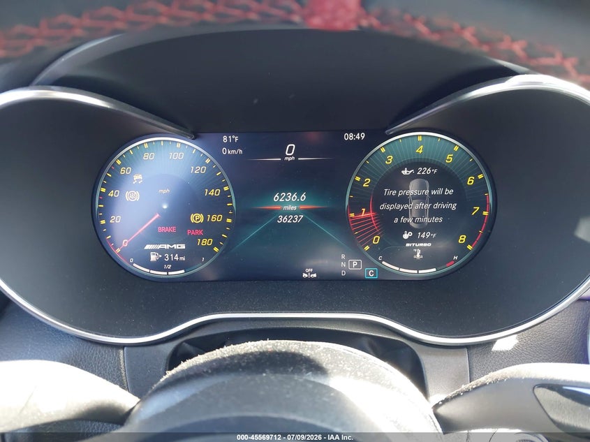 2020 Mercedes-benz VIN WDDWJ6EB4LF970090 IAAI salvage auction — FRONT END, Salvage Title, sold $15,025 on 2026-08-13 (photo 7)