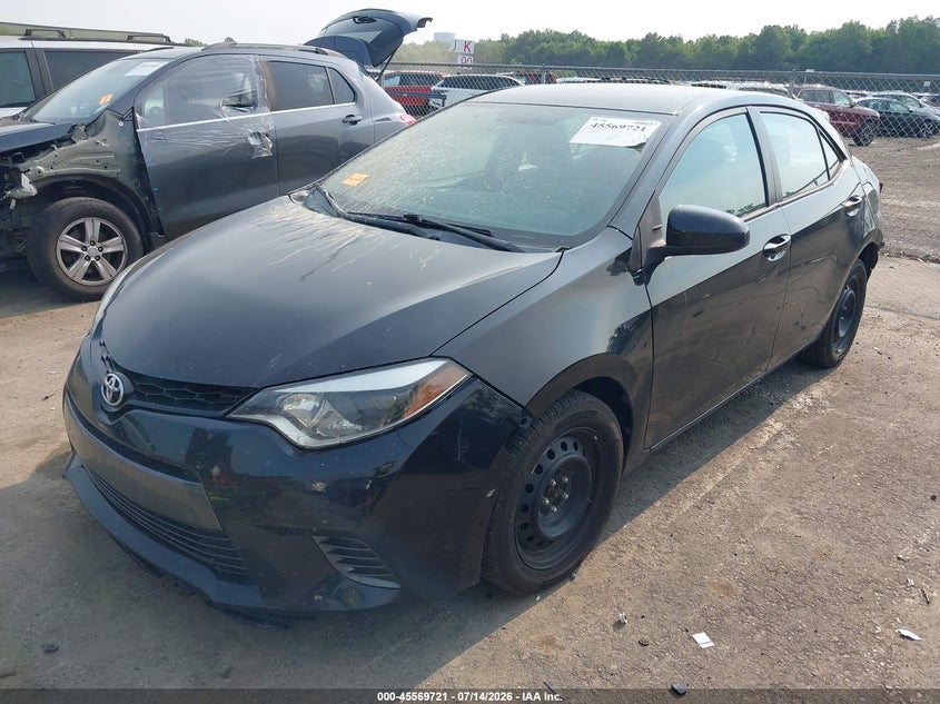 2016 Toyota Corolla VIN 5YFBURHE3GP473960 IAAI salvage auction — REAR END, Salvage (Ohio), sold $1,600 on 2026-07-28 (photo 2)