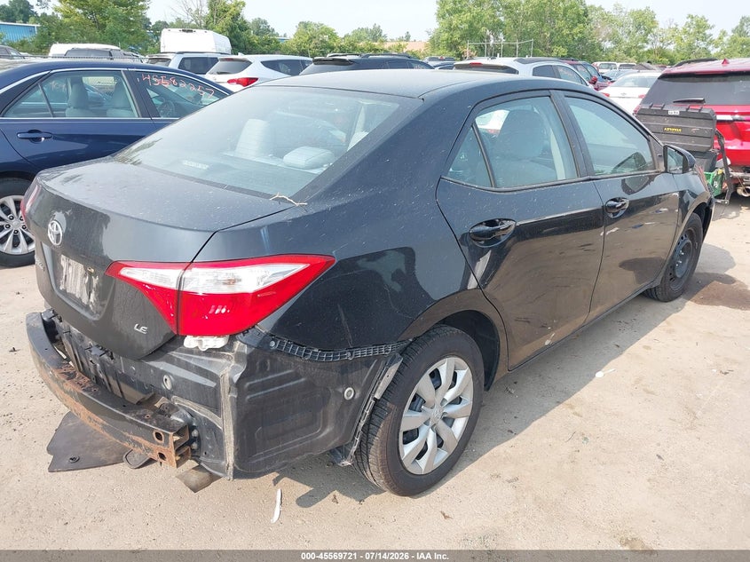 2016 Toyota Corolla VIN 5YFBURHE3GP473960 IAAI salvage auction — REAR END, Salvage (Ohio), sold $1,600 on 2026-07-28 (photo 4)