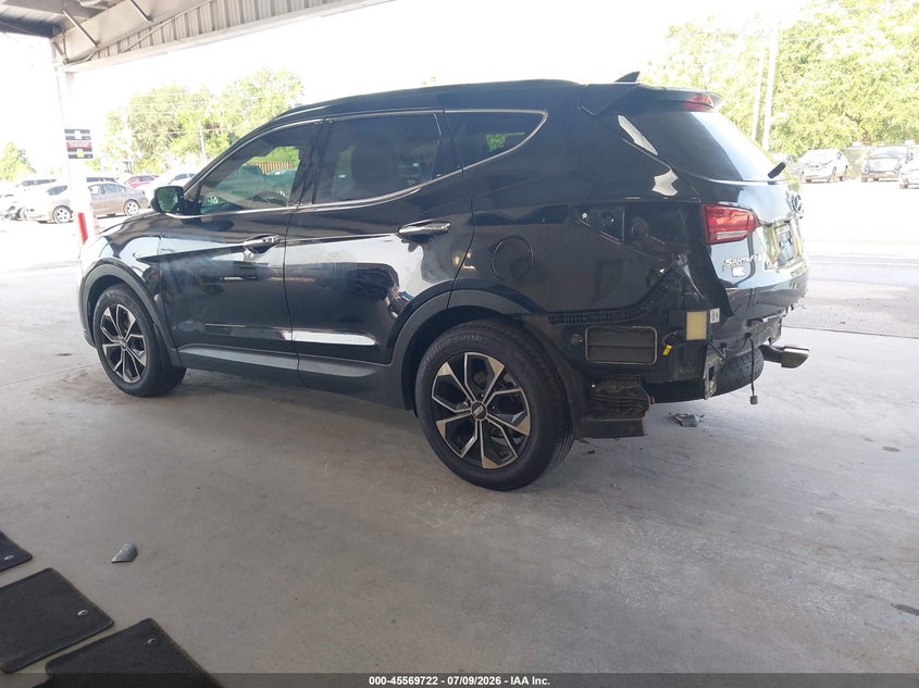 2018 Hyundai Santa fe VIN 5NMZU4LA4JH097020 IAAI salvage auction — REAR END, Rebuildable (Florida), sold $3,400 on 2026-07-23 (photo 3)