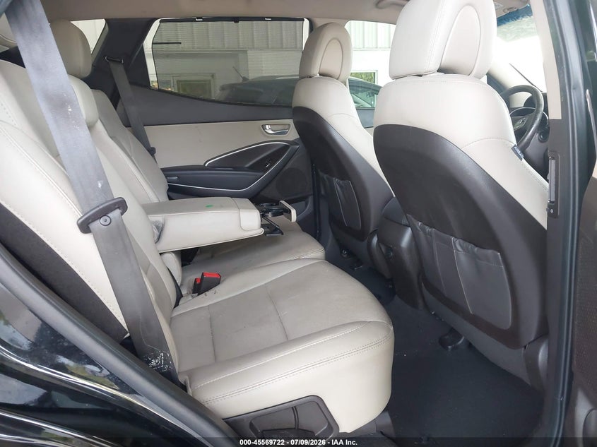 2018 Hyundai Santa fe VIN 5NMZU4LA4JH097020 IAAI salvage auction — REAR END, Rebuildable (Florida), sold $3,400 on 2026-07-23 (photo 8)