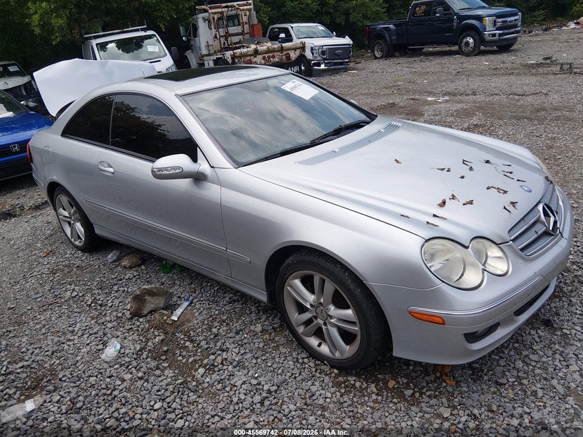 2007 Mercedes-benz Clk-class VIN WDBTJ56H97F229948 IAAI salvage auction — REAR END, Salvage (Tennessee), sold $600 on 2026-08-13 (photo 1)
