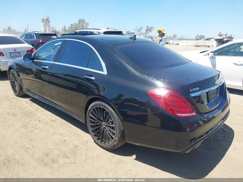 2017 Mercedes-benz S-klasse VIN WDDUG8CB7HA334255 IAAI salvage auction — ROOF, Salvage (California), sold $3,750 on 2026-07-29 (photo 3)