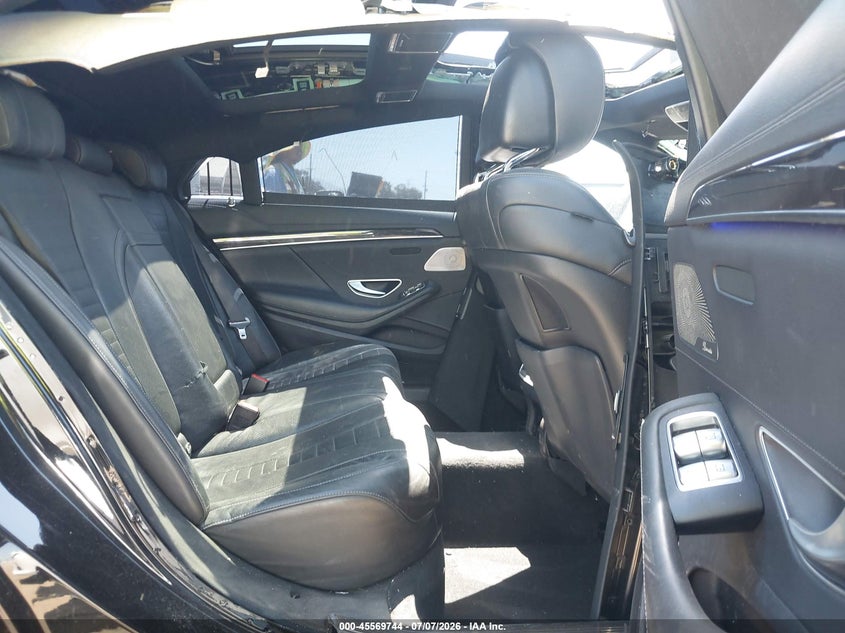 2017 Mercedes-benz S-klasse VIN WDDUG8CB7HA334255 IAAI salvage auction — ROOF, Salvage (California), sold $3,750 on 2026-07-29 (photo 8)