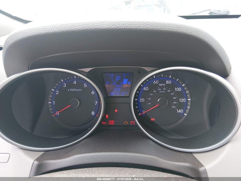 2015 Hyundai Tucson VIN KM8JUCAG0FU072559 IAAI salvage auction — NORMAL WEAR, Clear (North Carolina), sold $2,500 on 2026-07-29 (photo 7)