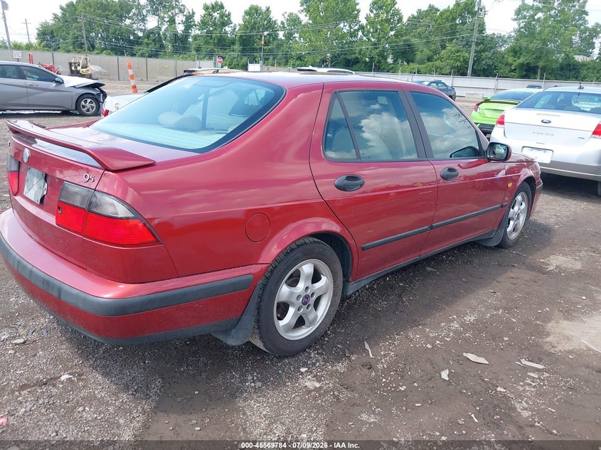 1999 Saab 9-5 VIN YS3EF45E4X3036663 IAAI salvage auction — NORMAL WEAR, Original (Ohio), sold $225 on 2026-07-16 (photo 4)