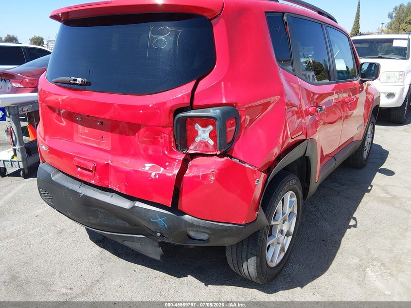 2019 Jeep Renegade VIN ZACNJBAB4KPK49362 IAAI salvage auction — REAR END, Salvage (California), sold $2,800 on 2026-07-23 (photo 4)