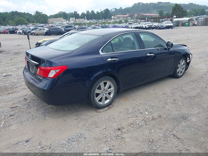2007 Lexus Es 350 VIN JTHBJ46GX72079269 IAAI salvage auction — RIGHT FRONT, Salvage (North Carolina), sold $1,350 on 2026-07-31 (photo 4)