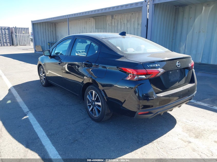 2021 Nissan Versa VIN 3N1CN8EV2ML833876 IAAI salvage auction — FRONT END, Clear - Dealer Only (California), sold $2,525 on 2026-07-23 (photo 3)