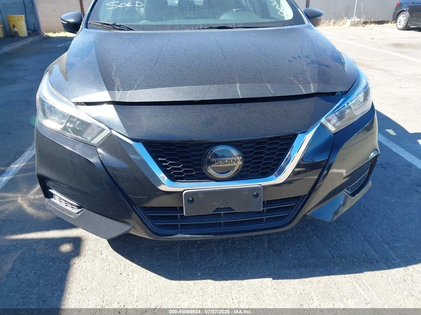 2021 Nissan Versa VIN 3N1CN8EV2ML833876 IAAI salvage auction — FRONT END, Clear - Dealer Only (California), sold $2,525 on 2026-07-23 (photo 6)
