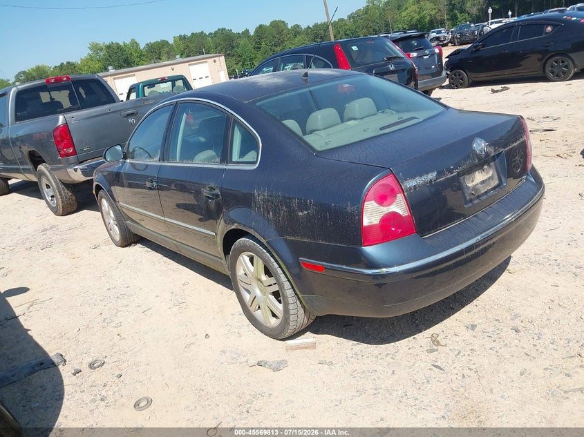 2005 Volkswagen Passat VIN WVWAD63B25E045296 IAAI salvage auction — NORMAL WEAR, Clear, sold $250 on 2026-07-20 (photo 3)
