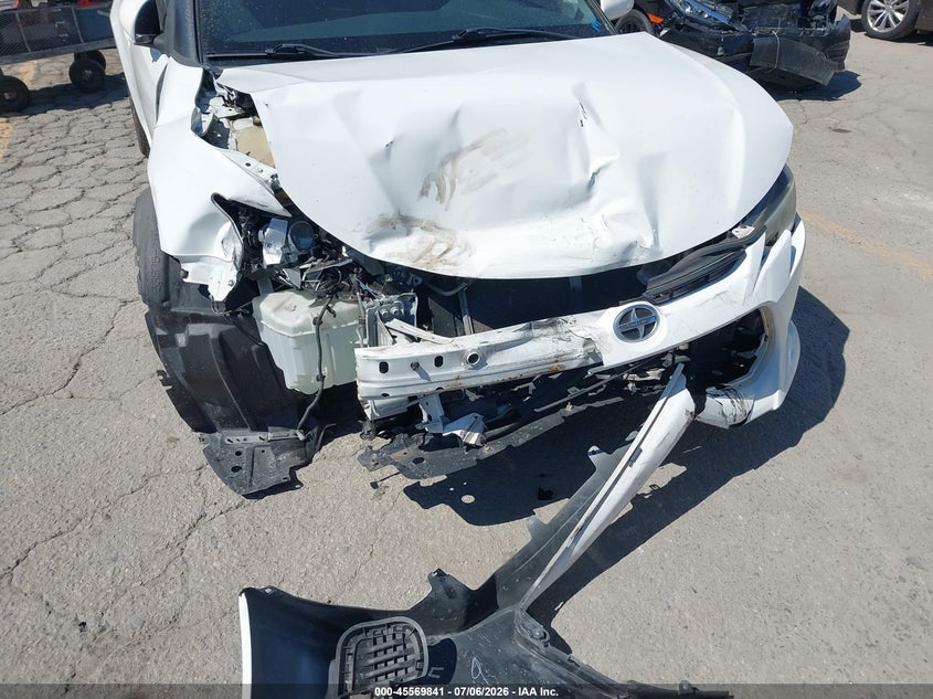 2014 Scion Tc VIN JTKJF5C77E3082283 IAAI salvage auction — FRONT END, Salvage Title, sold $725 on 2026-07-22 (photo 6)