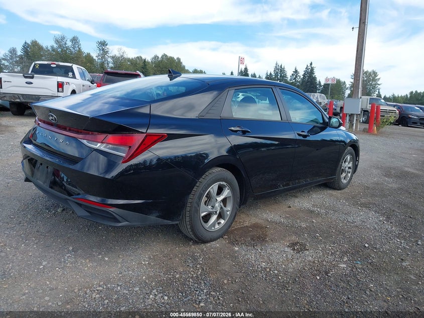 2021 Hyundai Elantra VIN 5NPLL4AG6MH047825 IAAI salvage auction — NORMAL WEAR, Sf97 (Washington), sold $25 on 2026-07-29 (photo 4)