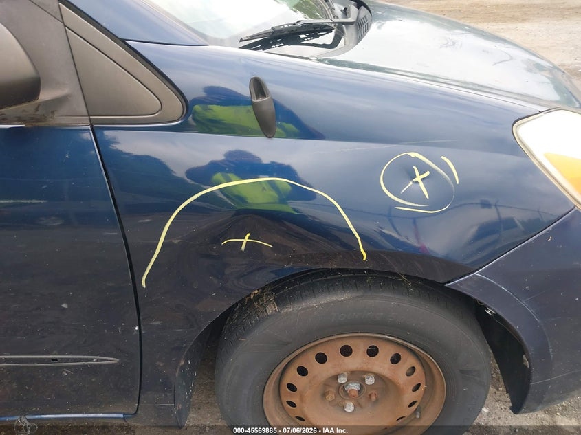 2005 Toyota Sienna VIN 5TDZA23C95S323568 IAAI salvage auction — NORMAL WEAR, Clear (Maryland), sold $875 on 2026-07-28 (photo 6)