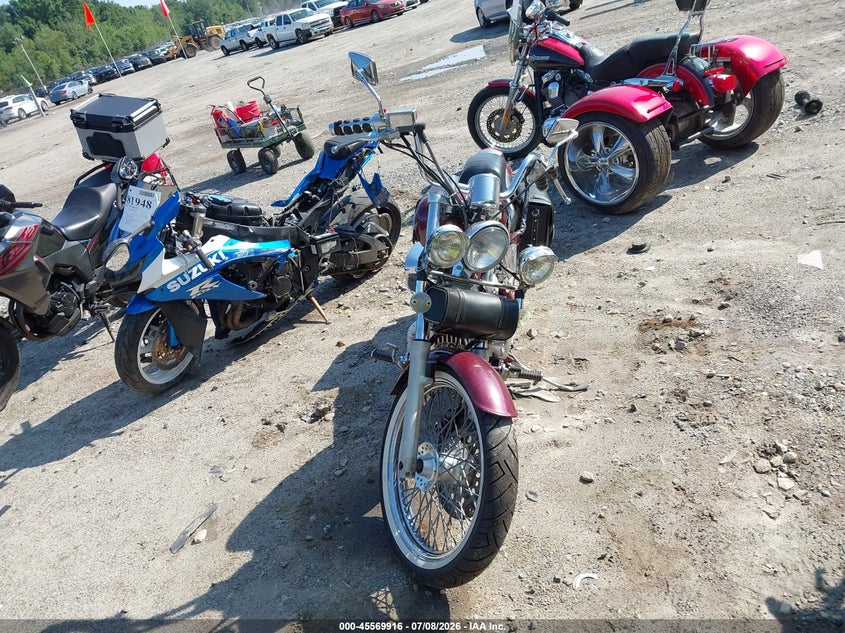 1988 Honda Vt600 VIN JH2PC2107JM003303 IAAI salvage auction — NORMAL WEAR, Clear (Massachusetts), sold $150 on 2026-07-17 (photo 5)