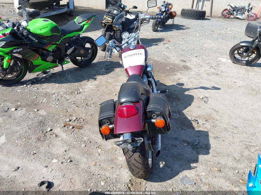 1988 Honda Vt600 VIN JH2PC2107JM003303 IAAI salvage auction — NORMAL WEAR, Clear (Massachusetts), sold $150 on 2026-07-17 (photo 6)