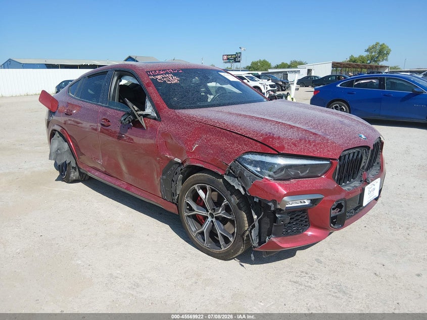 2021 BMW X6 VIN 5UXCY8C03M9E44816 — IAAI salvage auction photo