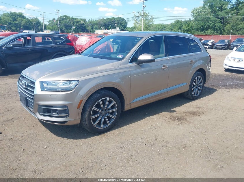 2018 Audi Q7 VIN WA1VAAF7XJD009791 IAAI salvage auction — REAR END, Salvage Title, sold $6,100 on 2026-07-18 (photo 2)