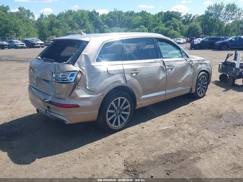 2018 Audi Q7 VIN WA1VAAF7XJD009791 IAAI salvage auction — REAR END, Salvage Title, sold $6,100 on 2026-07-18 (photo 4)