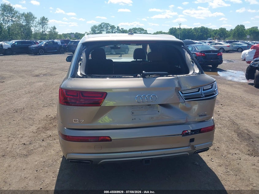 2018 Audi Q7 VIN WA1VAAF7XJD009791 IAAI salvage auction — REAR END, Salvage Title, sold $6,100 on 2026-07-18 (photo 6)