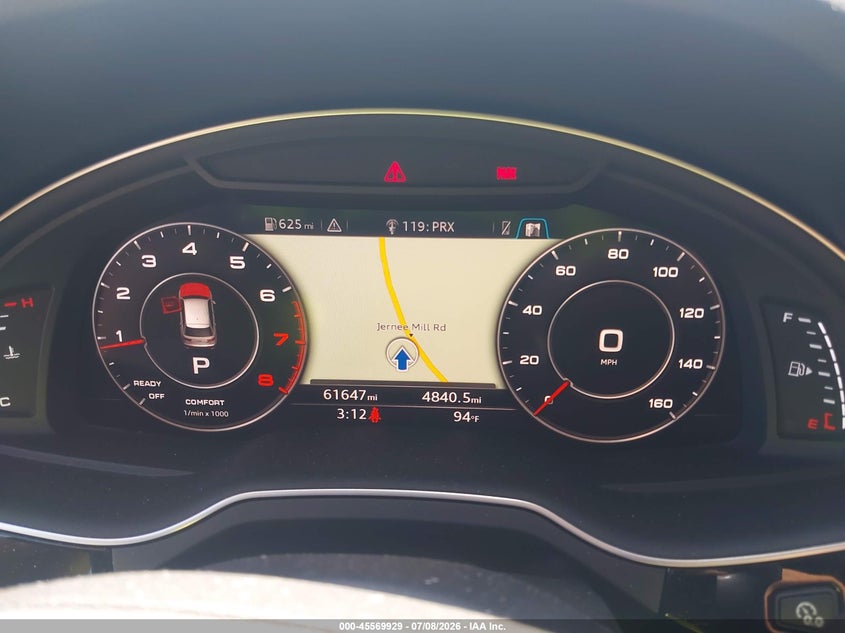 2018 Audi Q7 VIN WA1VAAF7XJD009791 IAAI salvage auction — REAR END, Salvage Title, sold $6,100 on 2026-07-18 (photo 7)