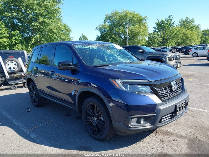 2019 Honda Passport VIN 5FNYF8H25KB005950 — IAAI salvage auction photo