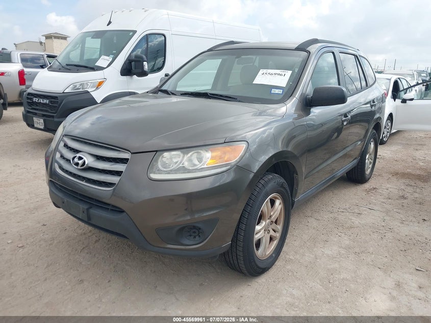 2012 Hyundai Santa fe VIN 5XYZGDAB9CG157440 IAAI salvage auction — NORMAL WEAR, Original (Texas), sold $1,100 on 2026-07-20 (photo 2)