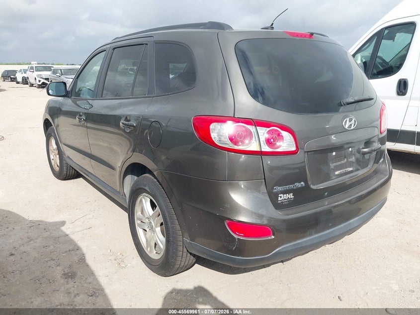 2012 Hyundai Santa fe VIN 5XYZGDAB9CG157440 IAAI salvage auction — NORMAL WEAR, Original (Texas), sold $1,100 on 2026-07-20 (photo 3)