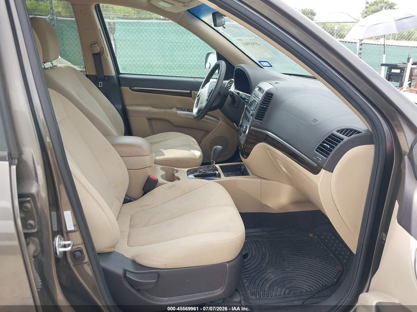 2012 Hyundai Santa fe VIN 5XYZGDAB9CG157440 IAAI salvage auction — NORMAL WEAR, Original (Texas), sold $1,100 on 2026-07-20 (photo 5)